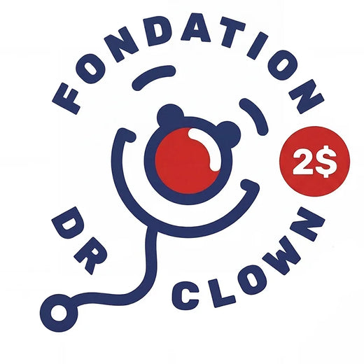 Pastille Fondation Dr Clown — Don de 2$ à la Fondation pour chaque bouquet