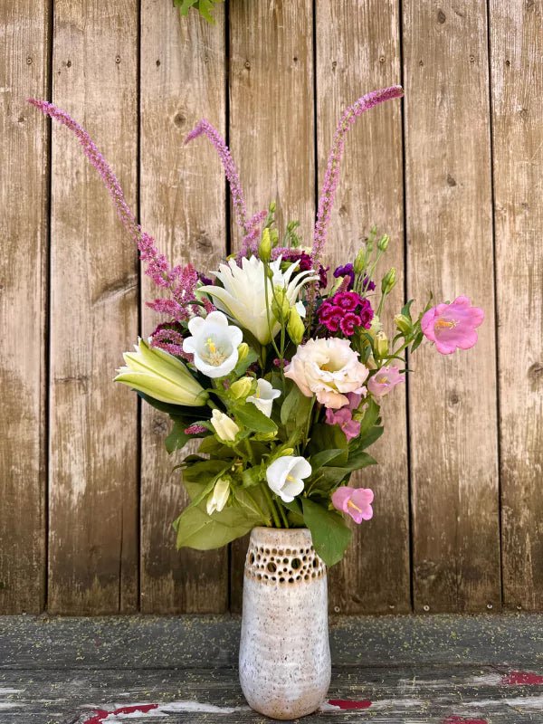 Bouquet de fleurs locales de saison - Fleuriste Binette et filles - Montréal Montréal