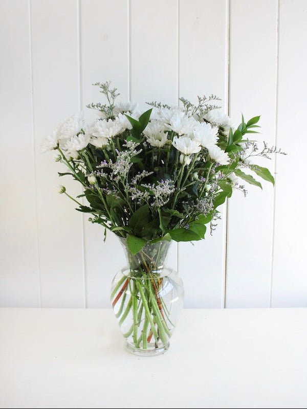 Tableau Moderne Bouquet De Marguerites Et Fleurs Sauvages Dans Un Vase 90x60 98236896