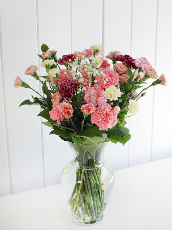 Bouquet d'oeillets - Montréal - Fleuriste Binette et filles 