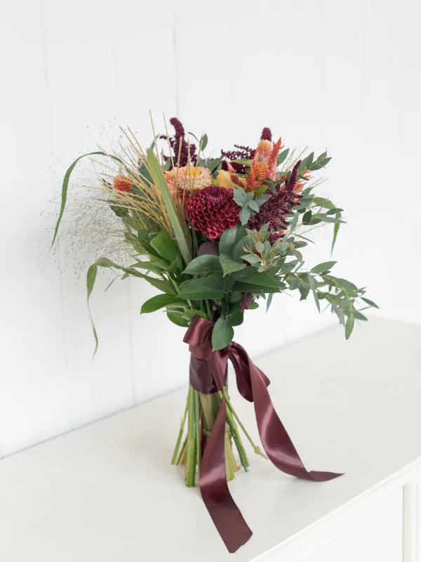Bouquet de la Mariée Automne - Fleuriste Binette &amp; Filles - Montréal