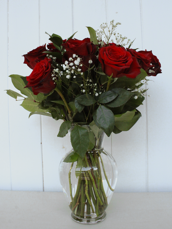 Bouquet de roses Amour et élégance - Montréal - Binette et filles