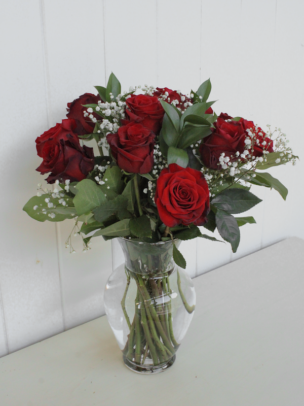 Bouquet de roses Amour et élégance - Montréal - Binette et filles