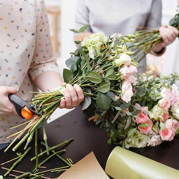Atelier de bouquet lié - Fleuriste Binette et filles - Montréal Montréal