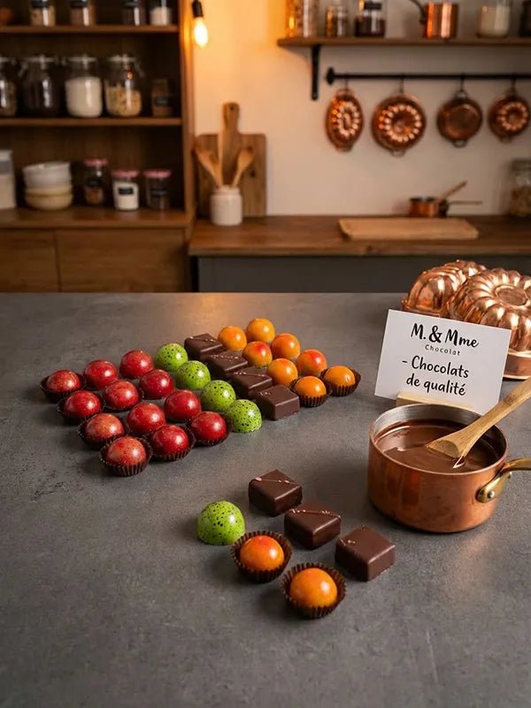 Boîte de chocolats raffinés - Fleuriste Binette et filles - Montréal Montréal