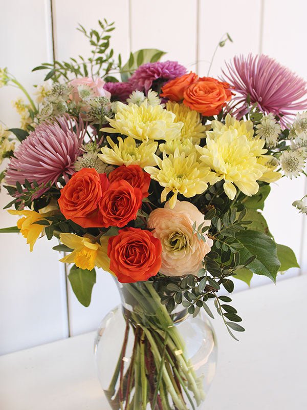Bouquet de Fleurs Festif - Fleuriste Binette et filles - Montréal Montréal