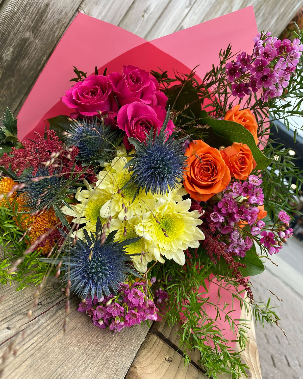 Bouquet de fleurs Festif - Fleuriste Binette et filles - Montréal Montréal