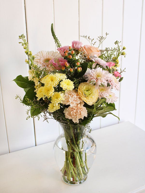 Bouquet de Fleurs Pastel - Fleuriste Binette et filles - Montréal Montréal