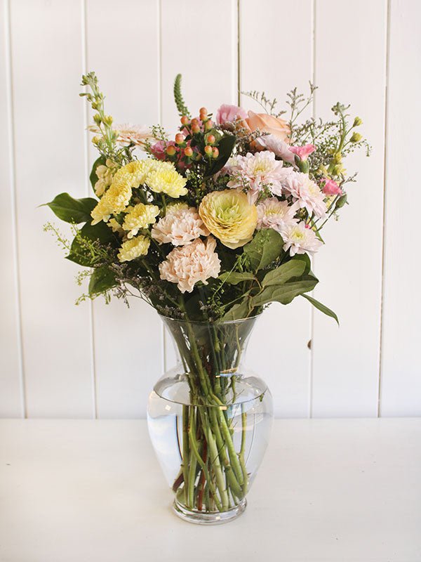 Bouquet de Fleurs Pastel - Fleuriste Binette et filles - Montréal Montréal