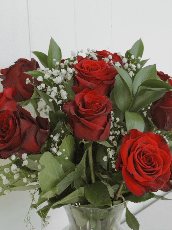 Bouquet de roses Amour et élégance - Fleuriste Binette et filles - Montréal Montréal