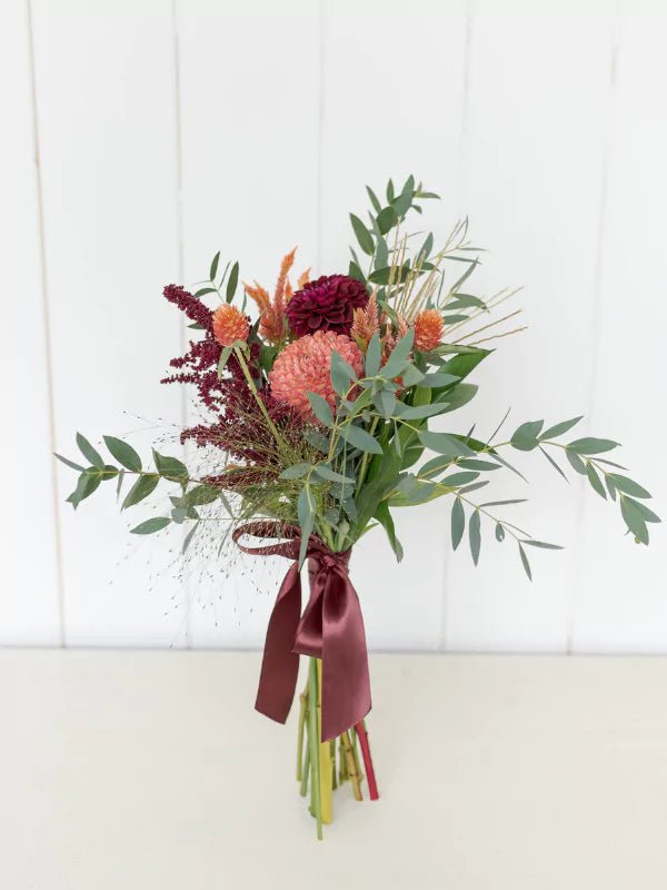 Bouquet demoiselle d'honneur - Automne - Fleuriste Binette et filles - Montréal Montréal