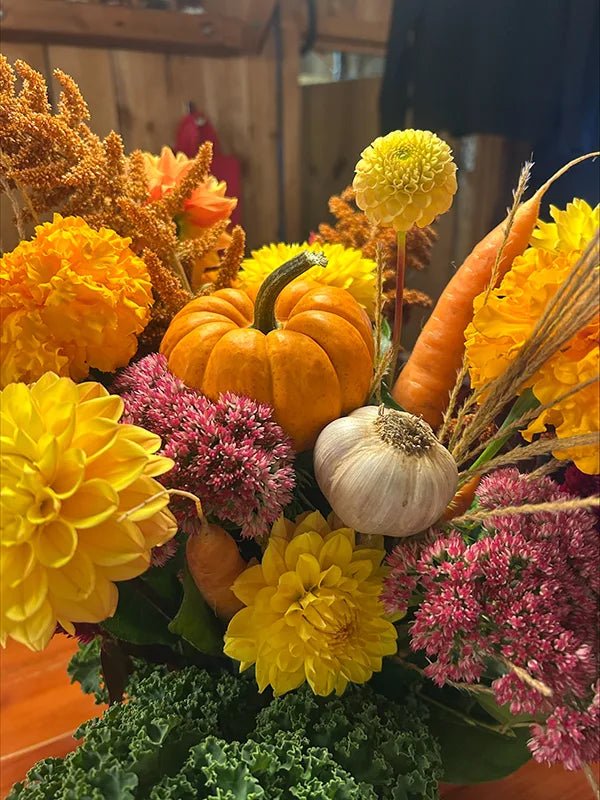 Bouquet des récoltes - Fleuriste Binette et filles - Montréal Montréal