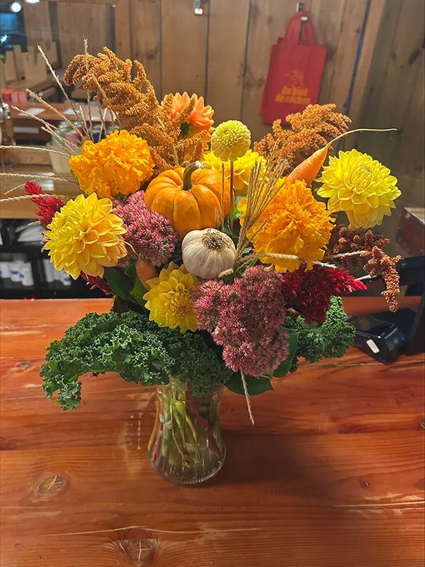 Bouquet des récoltes - Fleuriste Binette et filles - Montréal Montréal