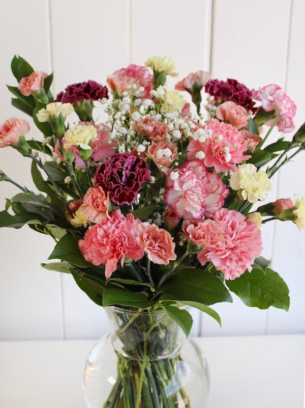 Bouquet d'oeillets - Fleuriste Binette et filles - Montréal Montréal