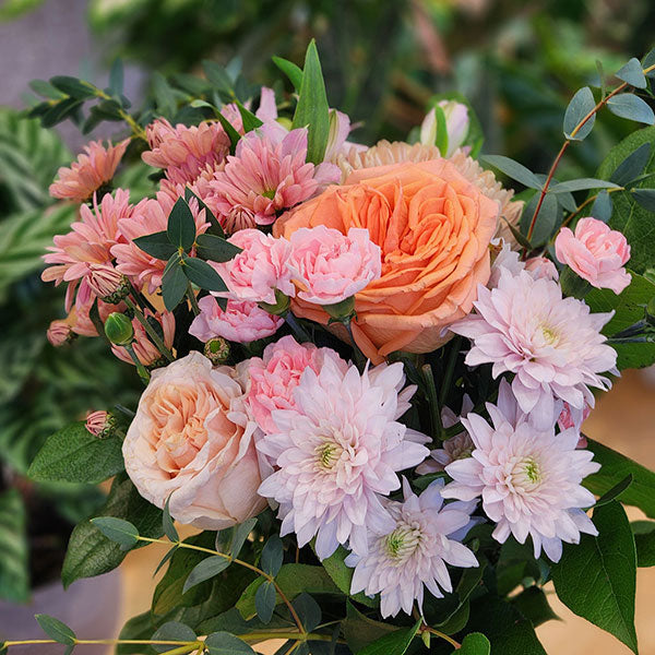 Fleuriste Montréal Bouquet rêve de pêche