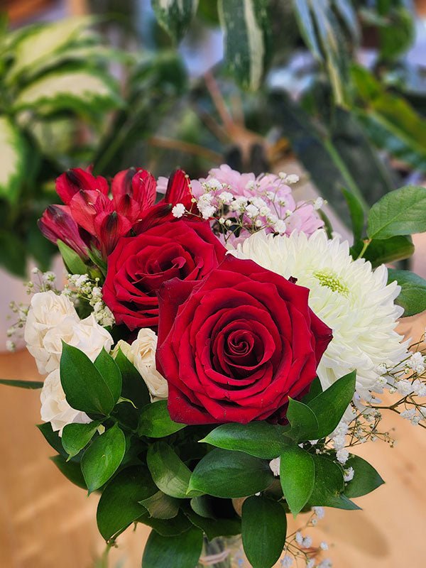 Bouquet Tu Me Fais Vibrer - Fleuriste Binette et filles - Montréal Montréal