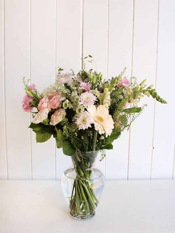 Bouquet de fleurs Flânerie Florale dans les teintes toutes en douceur
