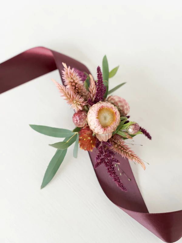 Bracelet/Corsage - Automne - Fleuriste Binette et filles - Montréal Montréal