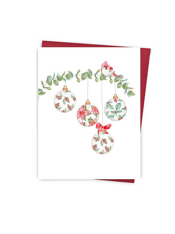 Carte de souhaits 'Boules' - Fleuriste Binette et filles - Montréal Montréal