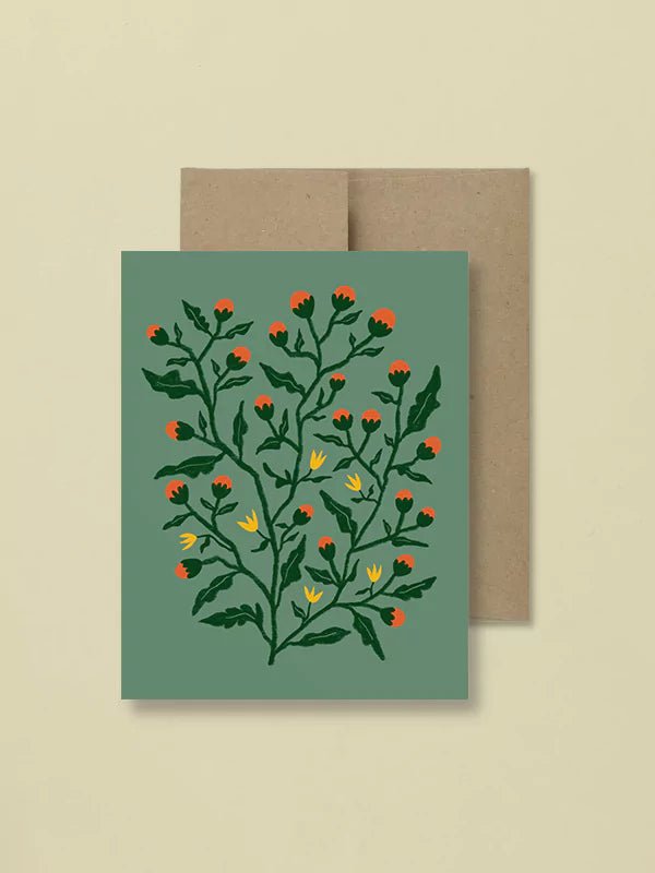 Carte de souhaits &#39;Rameau&#39; - Fleuriste Binette et filles - Montréal Montréal