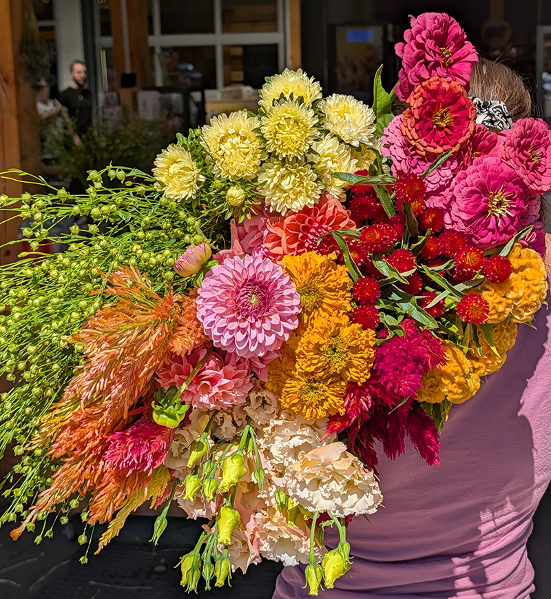 bouquet de fleurs du Québec - Montréal