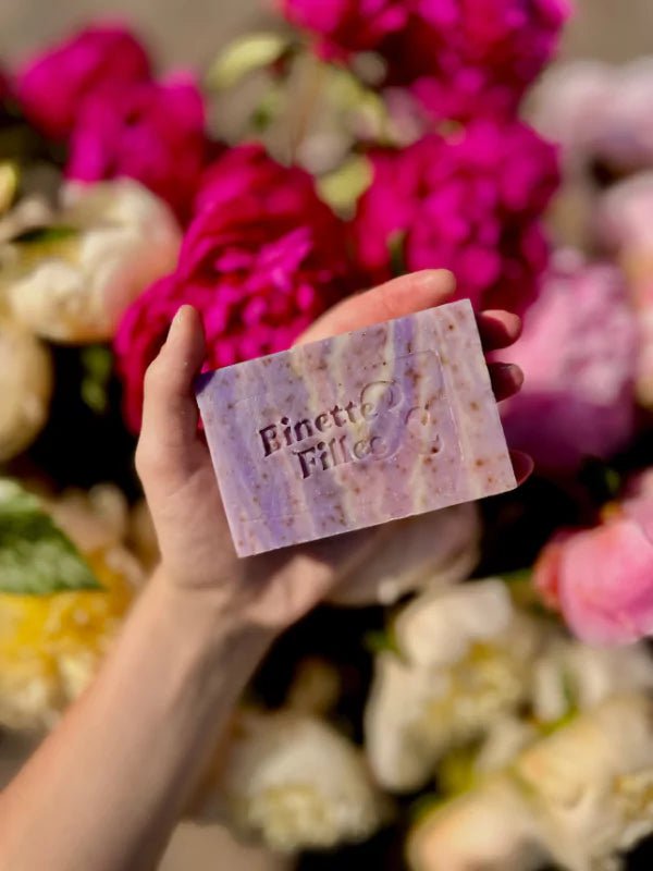 Savon aux fleurs du Québec - Lavande - Fleuriste Binette et filles - Montréal Montréal
