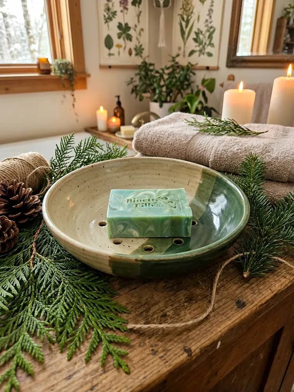 Savon aux fleurs du Québec - Tournesol, Cèdre et Sapin - Fleuriste Binette et filles - Montréal Montréal