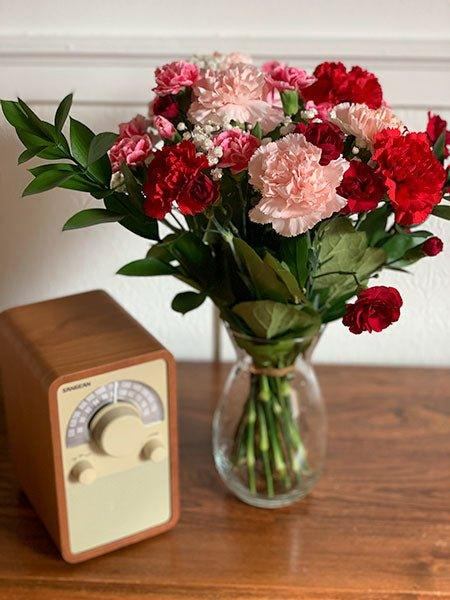 Bouquet d'oeillets - Fleuriste Binette et filles - Montréal Montréal